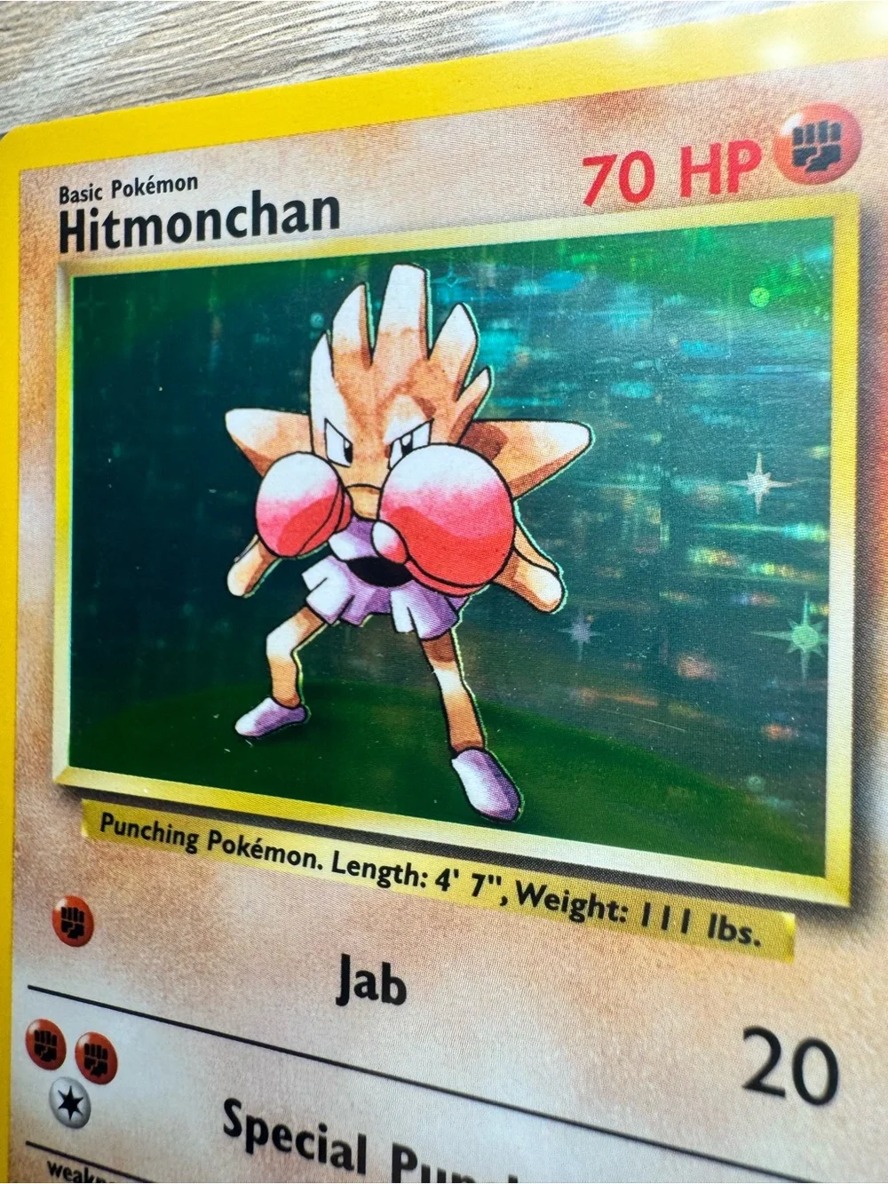 Hitmonchan #7/Pokemon Base Set